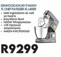 Sounds Great KENWOOD KWL90 TI 1400W 7L CHEF PATISSIER XL MIXER offer