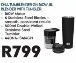 Sounds Great DNA TUMBLENDER GN 160W .8L BLENDER WITH TUMBLER offer