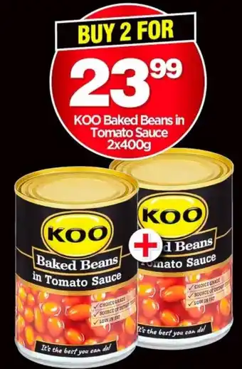 KOO Baked Beans in Tomato Sauce
