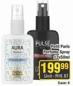 J&E Cash and Carry Pulse Petit Paris Perfume Spray offer