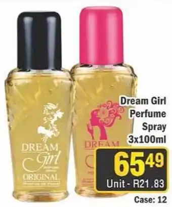 J&E Cash and Carry Dream Girl Perfume Spray offer
