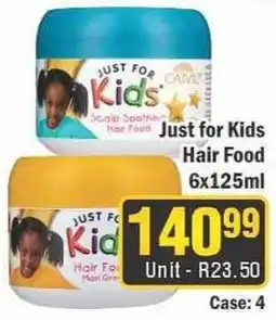J&E Cash and Carry Just for Kids Hair Food offer