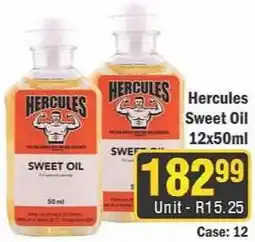 J&E Cash and Carry Hercules Sweet Oil offer