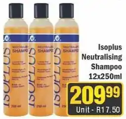 J&E Cash and Carry Isoplus Neutralising Shampoo offer