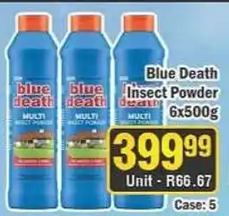 J&E Cash and Carry Blue Death Insect Powder offer