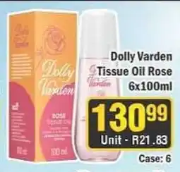 J&E Cash and Carry Dolly Varden Tissue Oil Rose offer