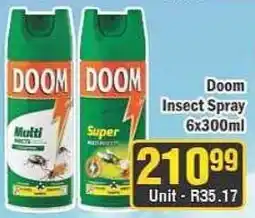 J&E Cash and Carry Doom Insect Spray offer