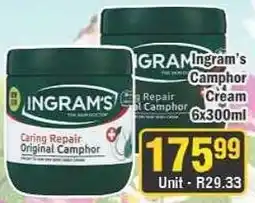 J&E Cash and Carry Ingram's Camphor Cream offer