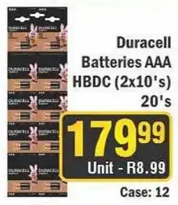 J&E Cash and Carry Duracell Batteries AAA offer