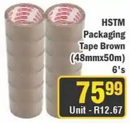 J&E Cash and Carry HSTM Packaging Tape Brown offer