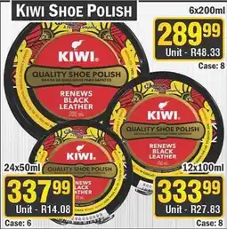 J&E Cash and Carry KIWI SHOE POLISH offer