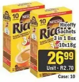 J&E Cash and Carry Nestle Ricoffy Sachets offer