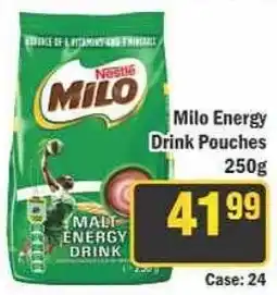 J&E Cash and Carry Nestle Milo Milo Energy Drink Pouches offer