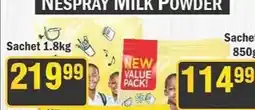 J&E Cash and Carry Nespray Milk Powder offer