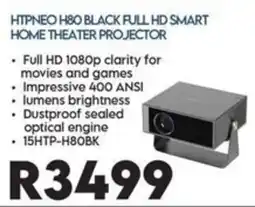 Sounds Great HTPNEO H80 BLACK FULL HD SMART HOME THEATER PROJECTOR offer