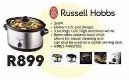 Sounds Great Russell Hobbs slow cooker offer