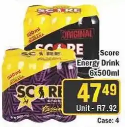 J&E Cash and Carry Score Energy Drink offer