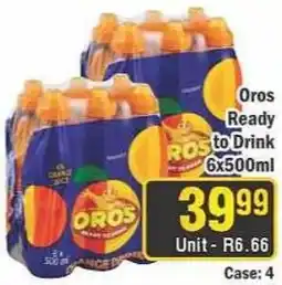 J&E Cash and Carry Oros Ready to Drink offer