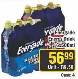 J&E Cash and Carry Energade Energy Drink offer