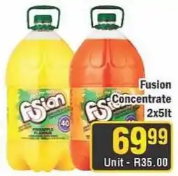 J&E Cash and Carry Fusion Concentrate offer