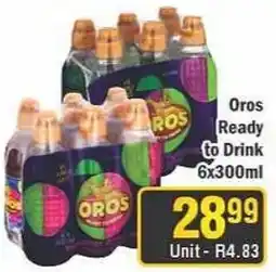 J&E Cash and Carry Oros Ready to Drink offer