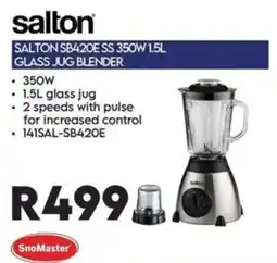 Sounds Great Salton glass jug blender offer