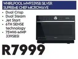 Sounds Great Whirlpool Supreme Chef Microwave offer