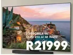 Sounds Great LG 55C56LA 55" OLED evo AI 4K 144HZ offer