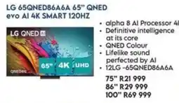 Sounds Great LG QNED AI offer