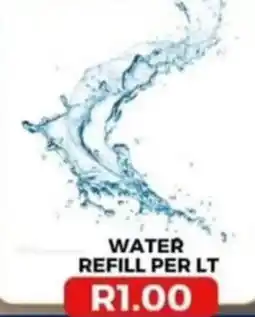 Saverite Water Refill offer