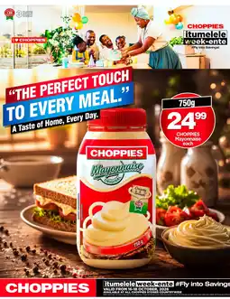 Choppies CHOPPIES Mayonnaise offer