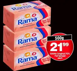 Choppies Rama Original 70% Fat Spread offer