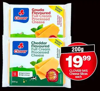Clover IWS Cheese Slices