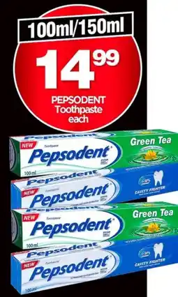 Choppies Pepsodent Toothpaste offer