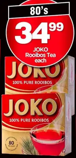 Choppies JOKO Rooibos Tea offer