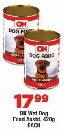 OK MiniMark OK Wet Dog Food Assorted offer