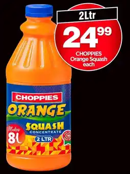 Choppies Choppies Orange Squash offer