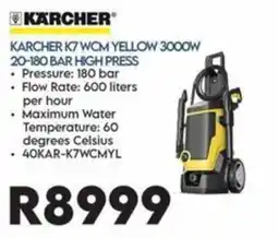 Sounds Great KARCHER K7 WCM YELLOW 3000W offer