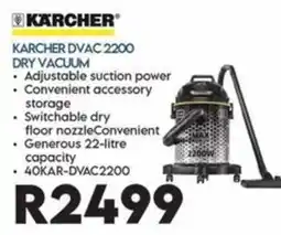 Sounds Great KARCHER DVAC 2200 DRY VACUUM offer
