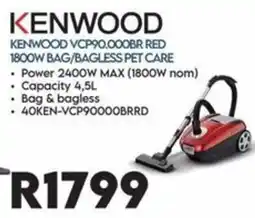 Sounds Great KENWOOD VCP90.000BR RED offer