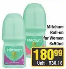 J&E Cash and Carry Mitchum Roll-on for Women offer