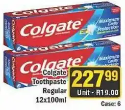 J&E Cash and Carry Colgate Toothpaste Regular offer
