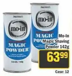 J&E Cash and Carry Mo-In Magic Shaving Powder offer