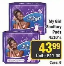 J&E Cash and Carry My Girl Sanitary Pads offer