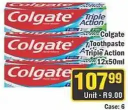 J&E Cash and Carry Colgate Toothpaste Triple Action offer