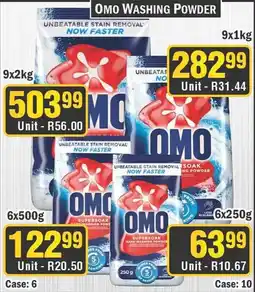 J&E Cash and Carry OMO WASHING POWDER offer