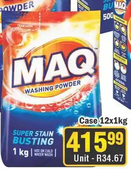 J&E Cash and Carry MAQ Washing Powder offer