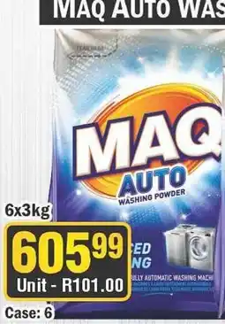 J&E Cash and Carry MAQ AUTO WASHING POWDER offer