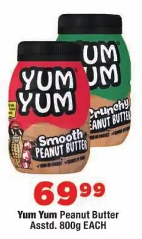 Yum Yum Peanut Butter Assorted