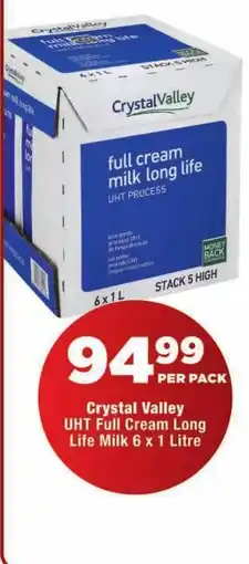 OK MiniMark Crystal Valley UHT Full Cream Long Life Milk offer